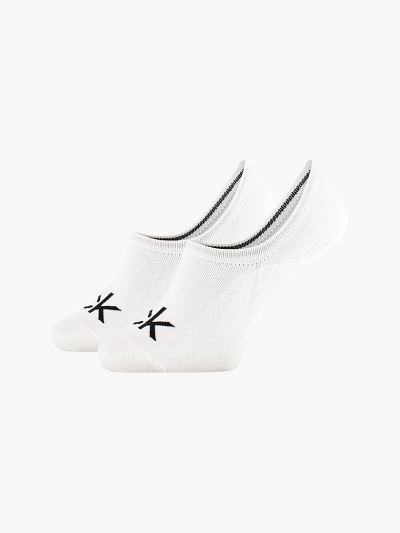 Calvin Klein Táskák & Kiegészítők HU226939 | Calvin Klein Logo Invisible Férfi Zokni Fehér